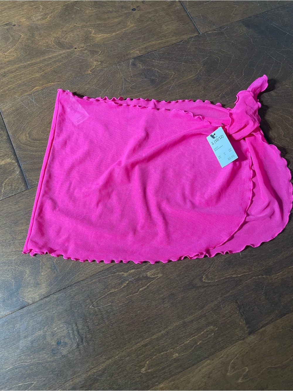 Women’s Pink Swim Coverup Sarong